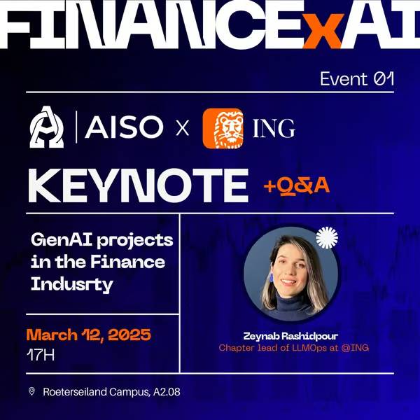 AI x Finance: GenAI in de financiële sector