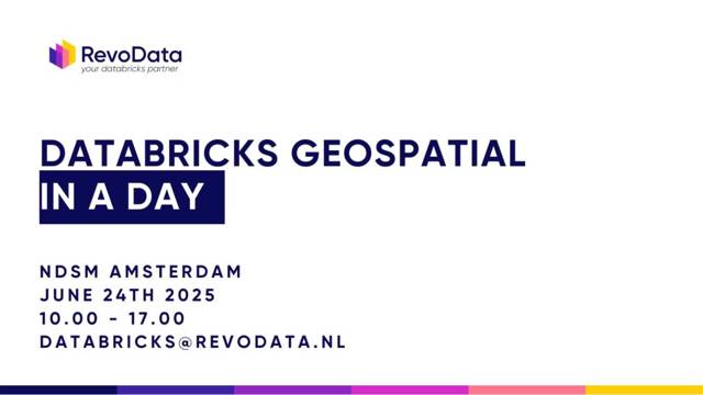 Databricks Geospatial in 1 Dag