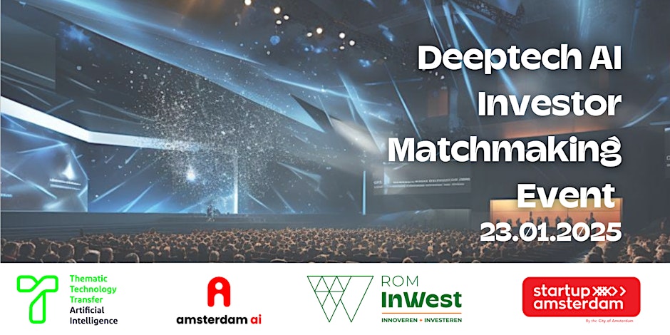 Deep Tech AI Investor Match Making Event