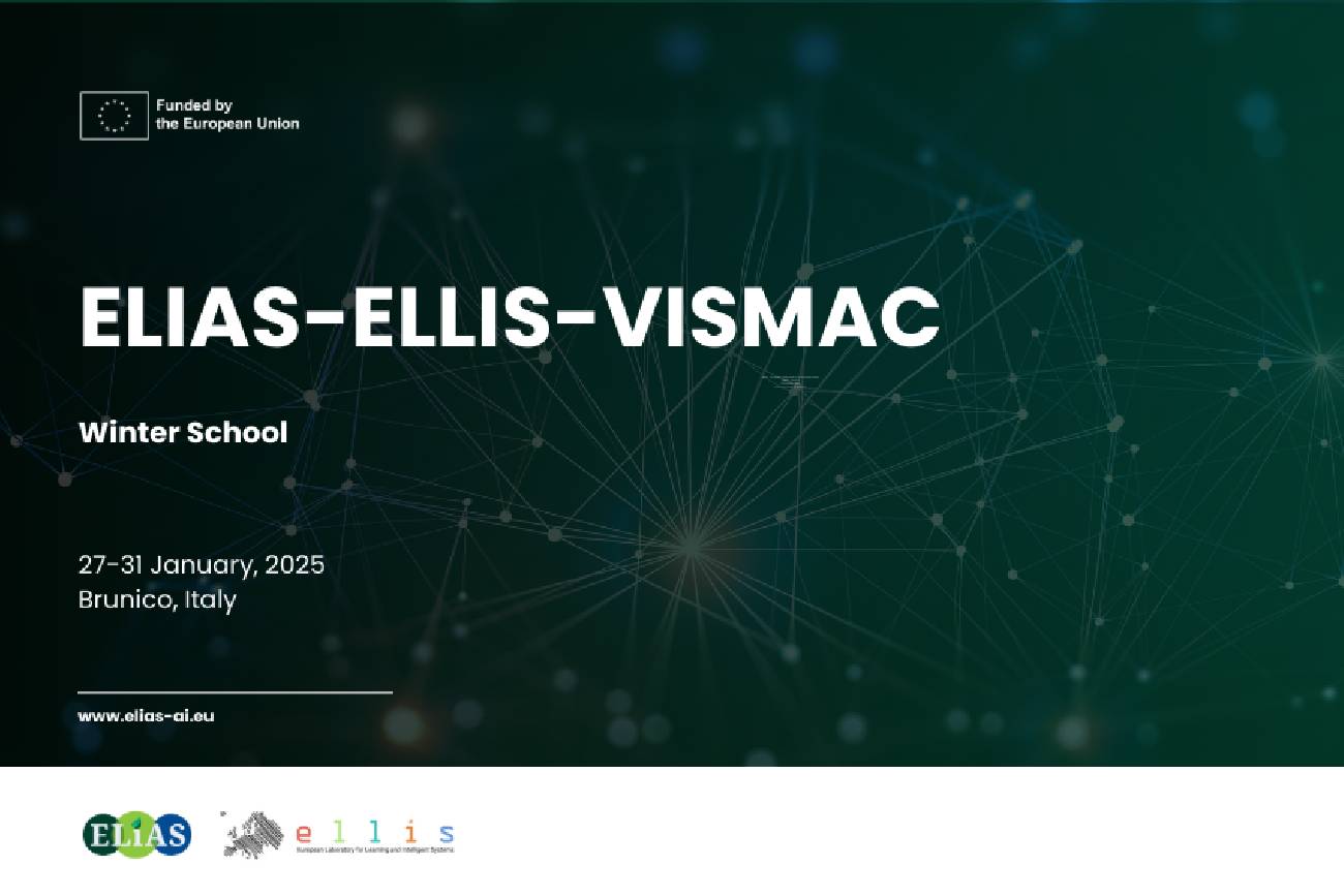 ELIAS-ELLIS-VISMAC Winter School 2025: Verbind AI en Multimodale Technologie